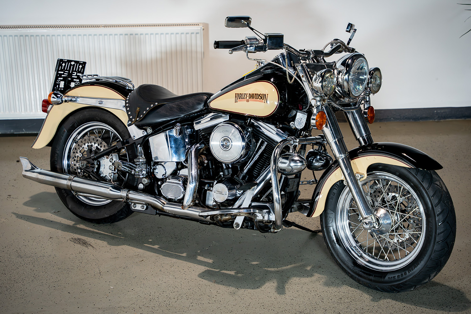 Harley-Davidson HERITAGE SOFTAIL EVO CHROM RETRO SOUND FLYERBAR